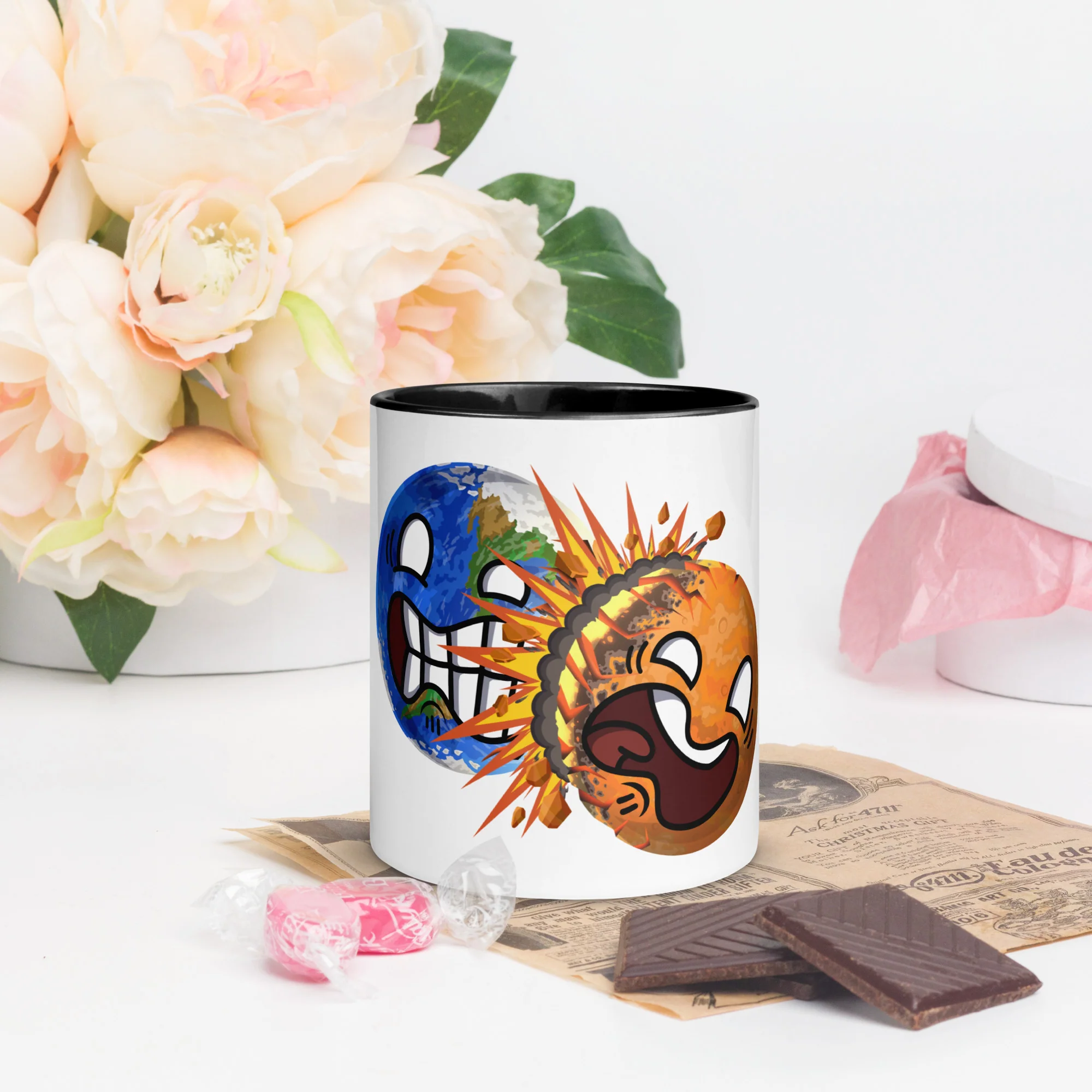 Colliding PlanetBalls In-Color Mug - Image 4