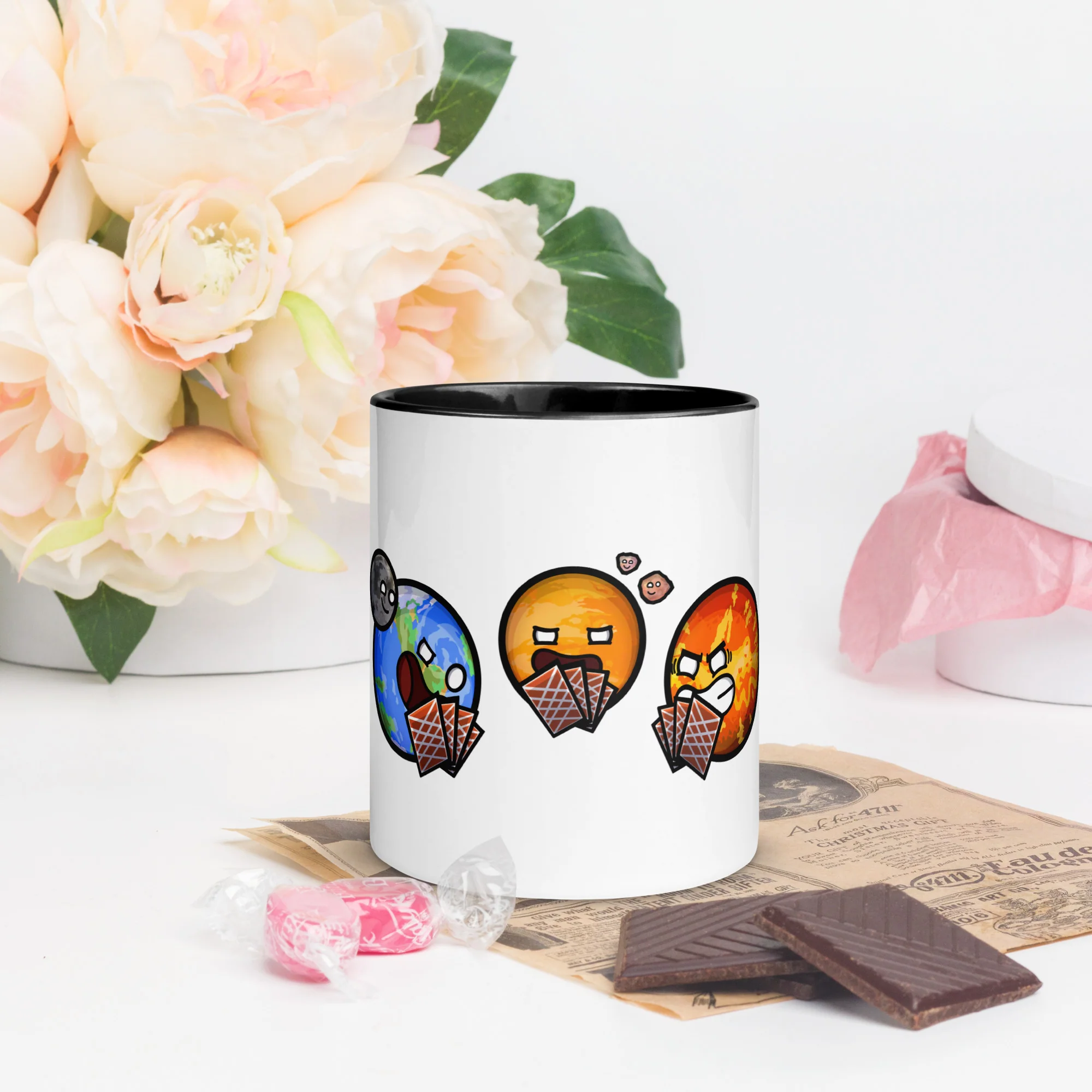 Poker PlanetBalls In-Color Mug - Image 4