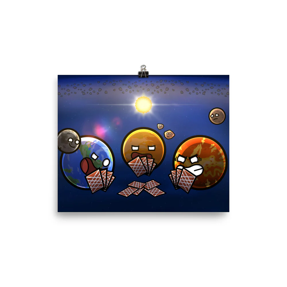 Poker PlanetBalls Poster - Image 3
