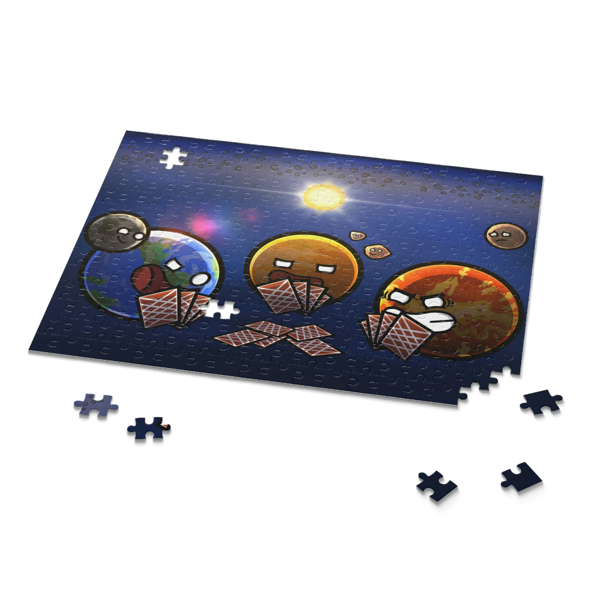 Planets Playing Cards Puzzle (252-Piece) - Image 3