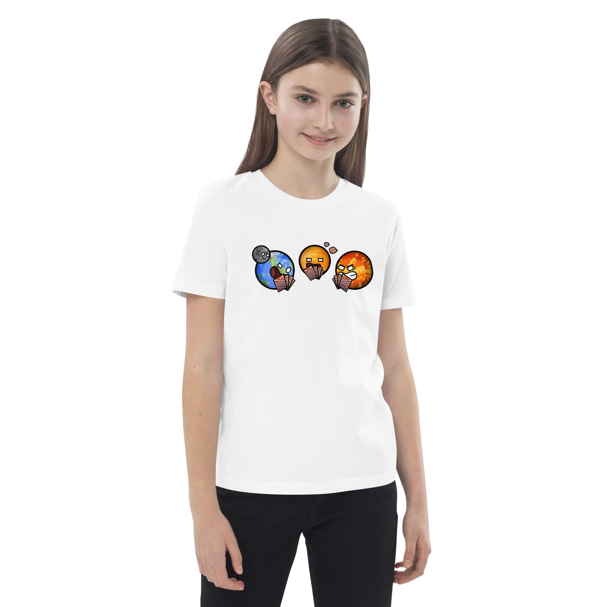 Poker PlanetBalls Eco Kids Tee - Image 32