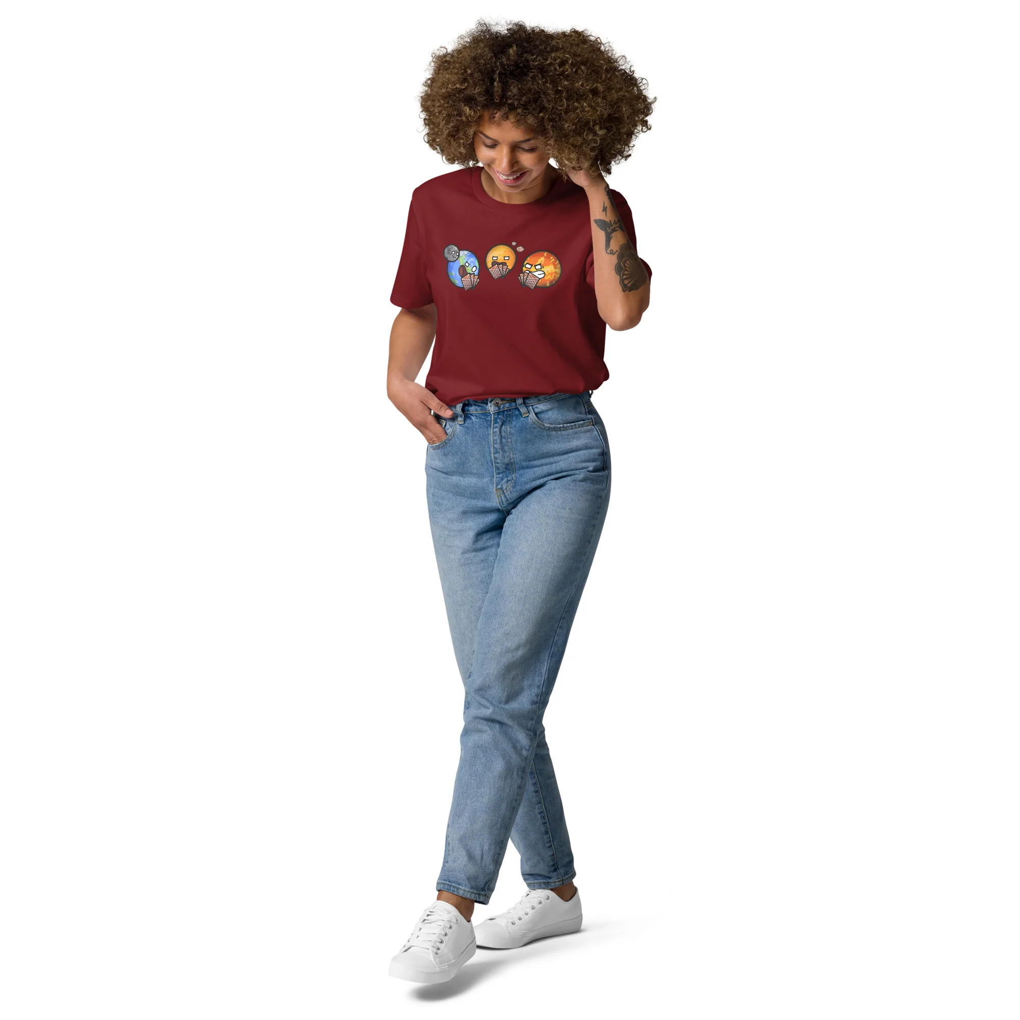 Poker PlanetBalls Eco Tee - Image 11