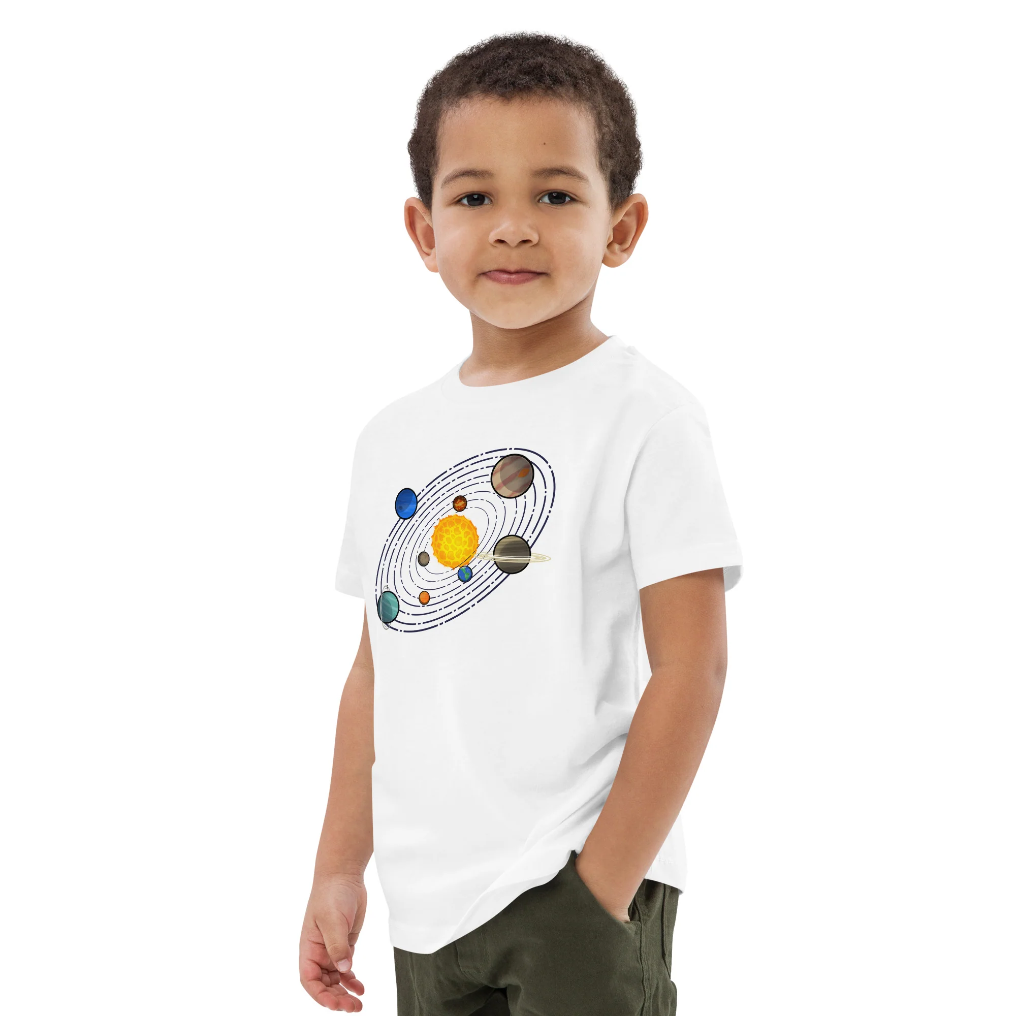 Solar System Eco Kids Tee - Image 13