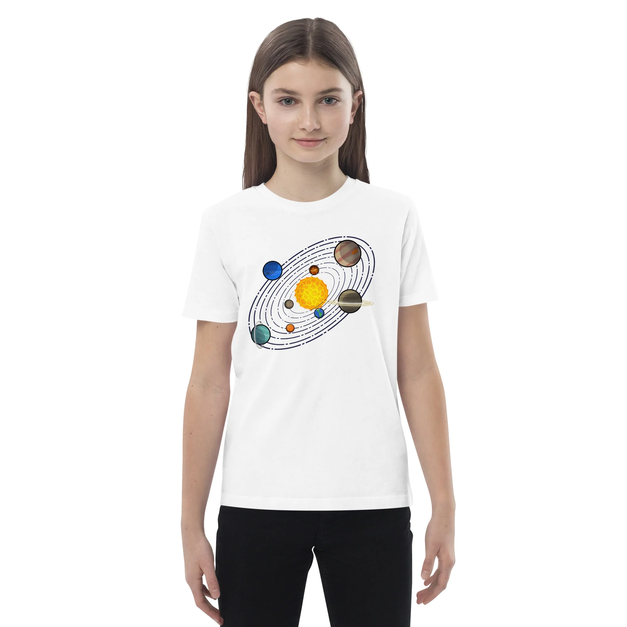 Solar System Eco Kids Tee - Image 32