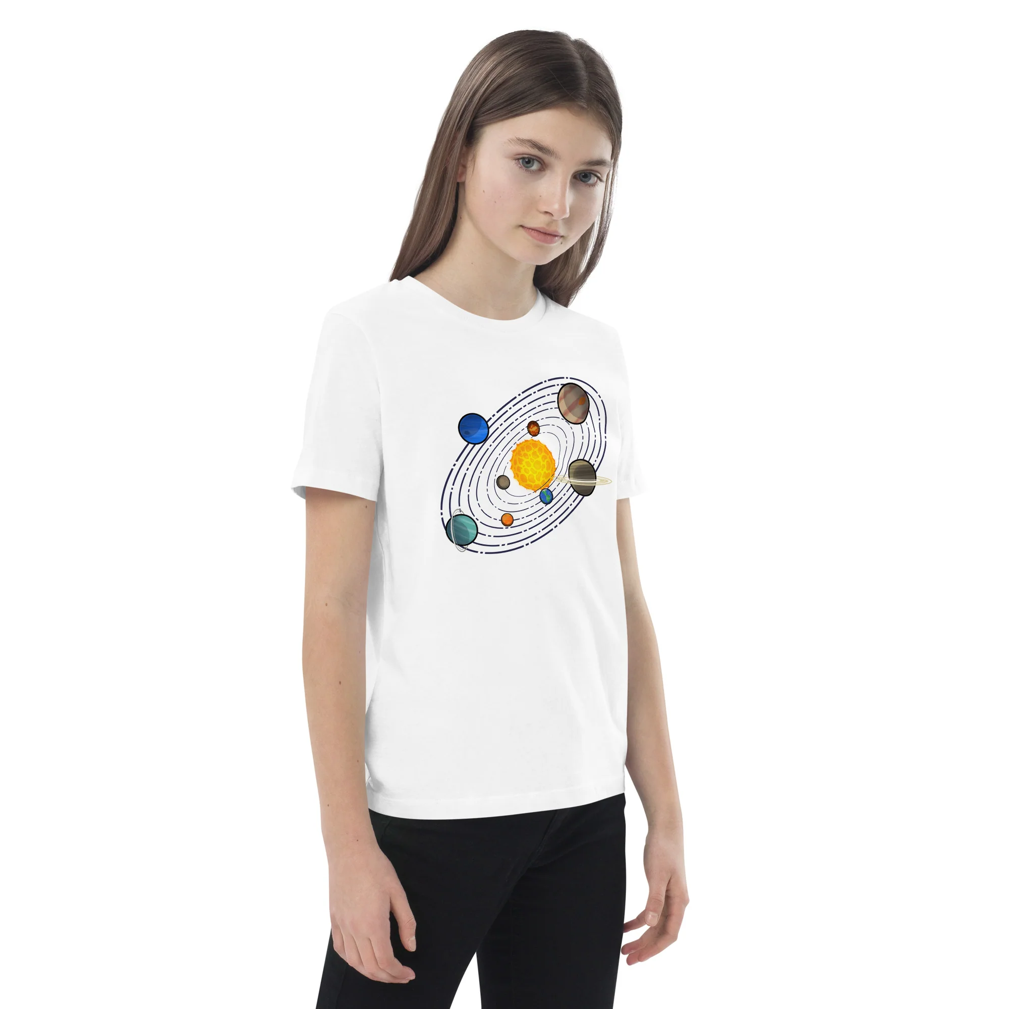 Solar System Eco Kids Tee - Image 33