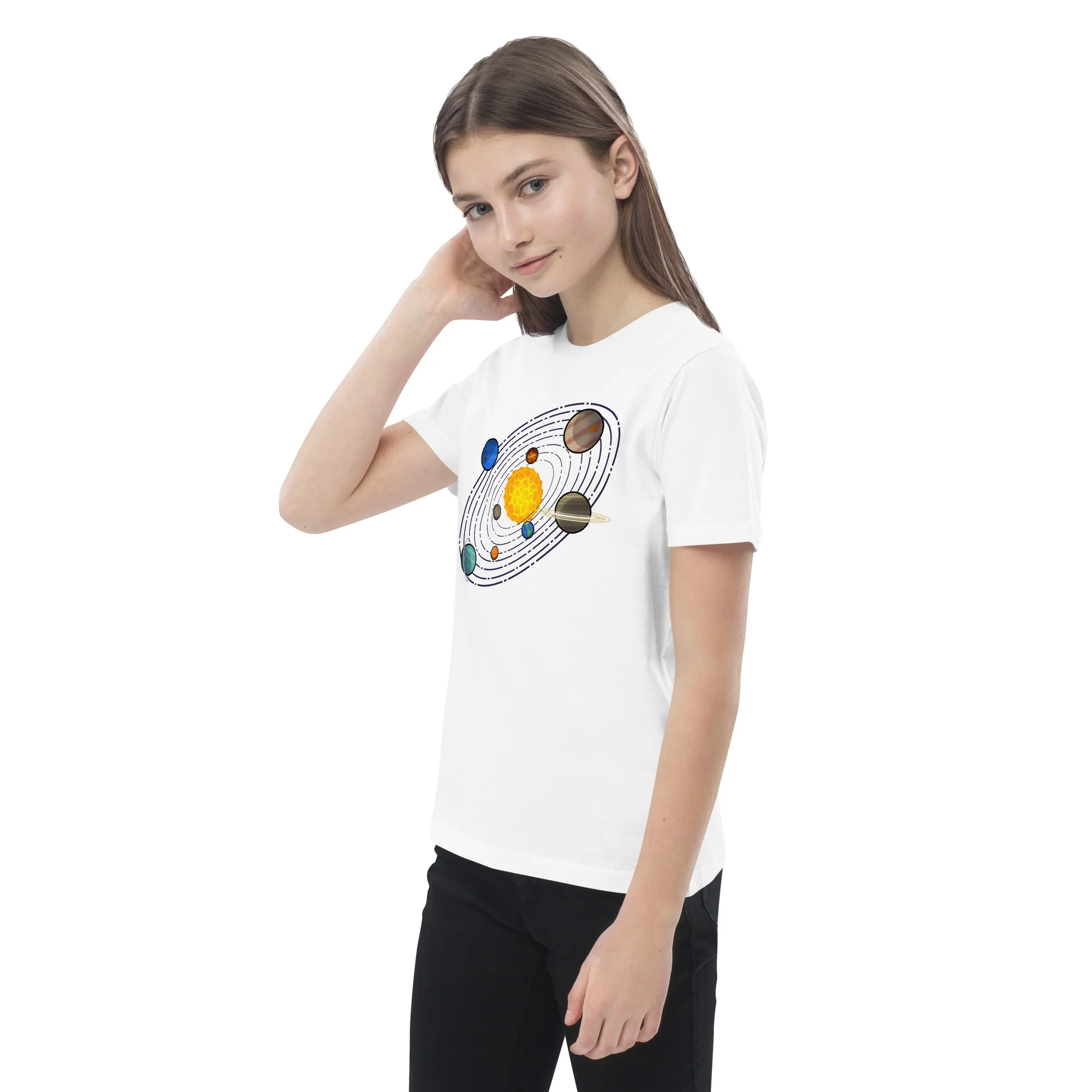 Solar System Eco Kids Tee - Image 34