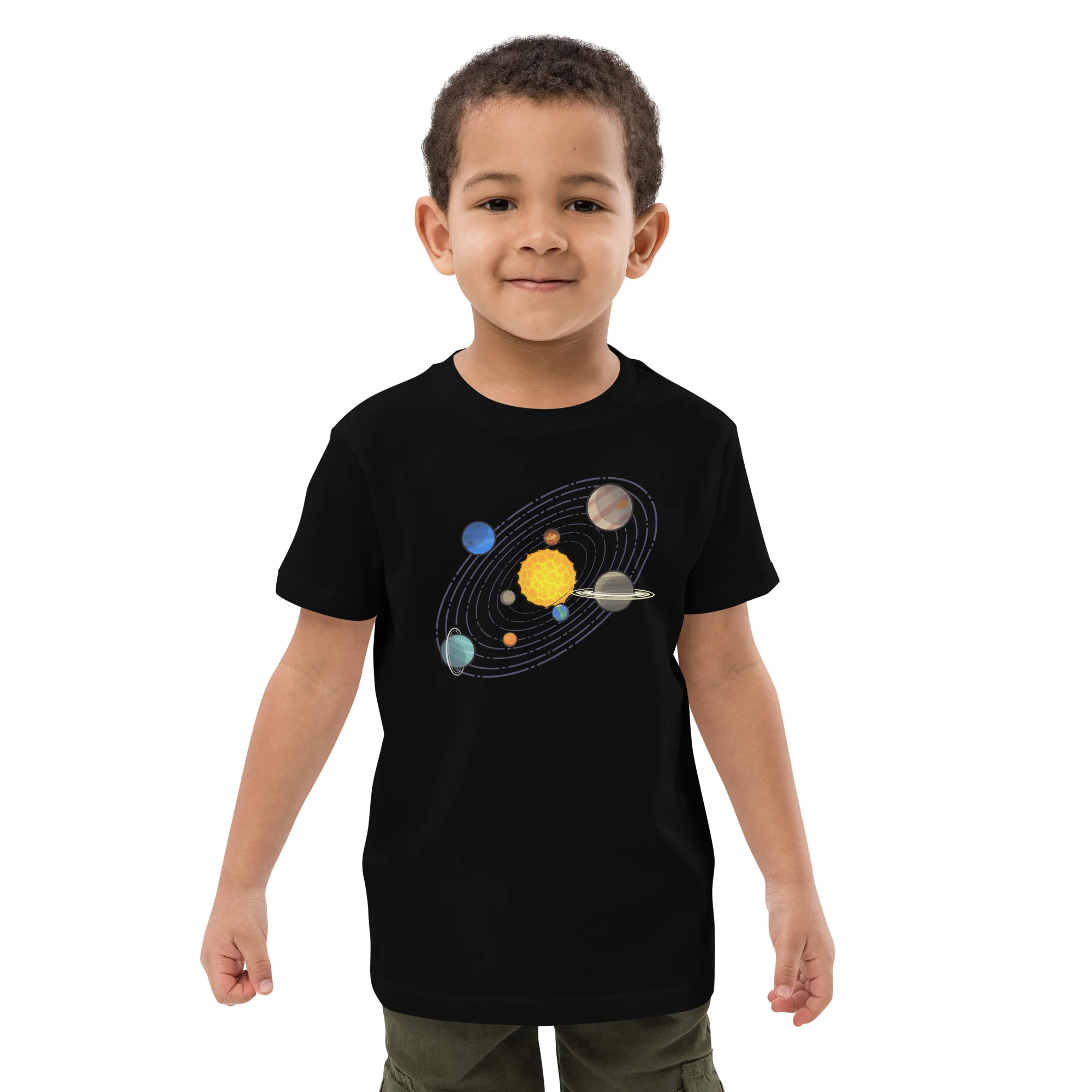 Solar System Eco Kids Tee - Image 35