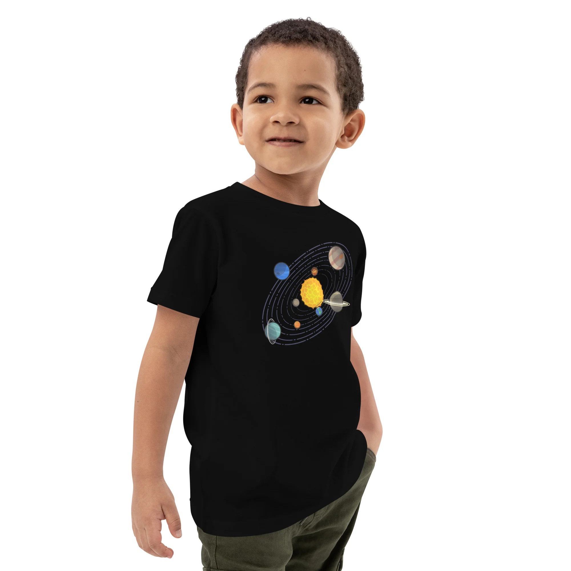 Solar System Eco Kids Tee - Image 36