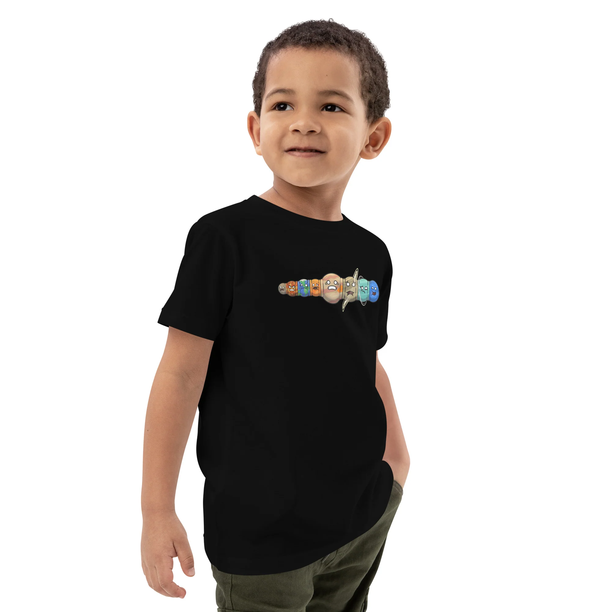 Squishy Planets Eco Kids Tee - Image 17