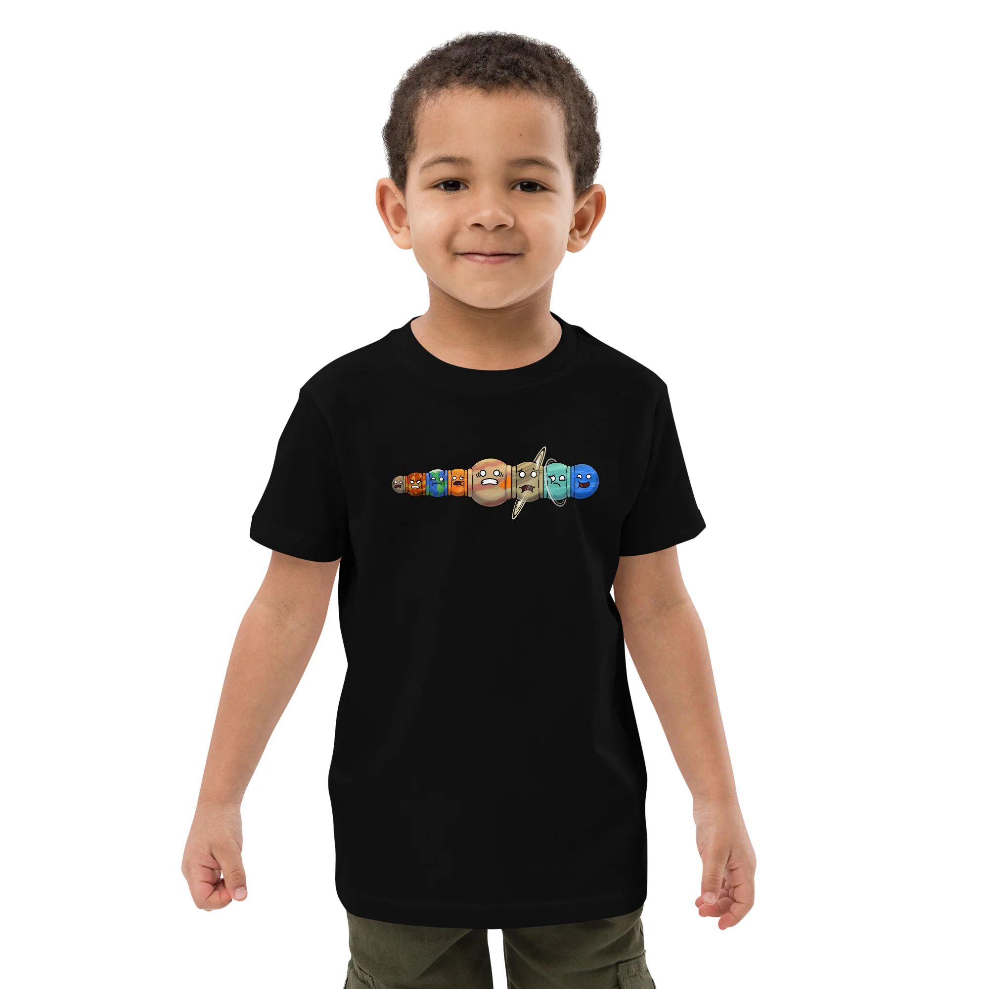 Squishy Planets Eco Kids Tee - Image 41
