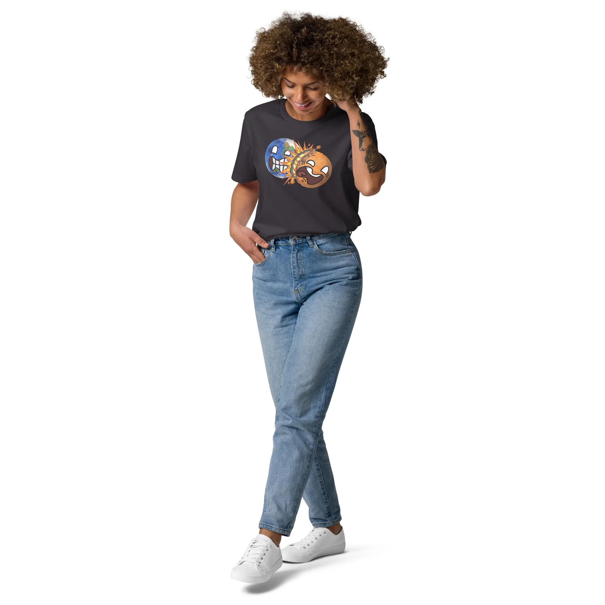 Colliding PlanetBalls Eco Tee - Image 18
