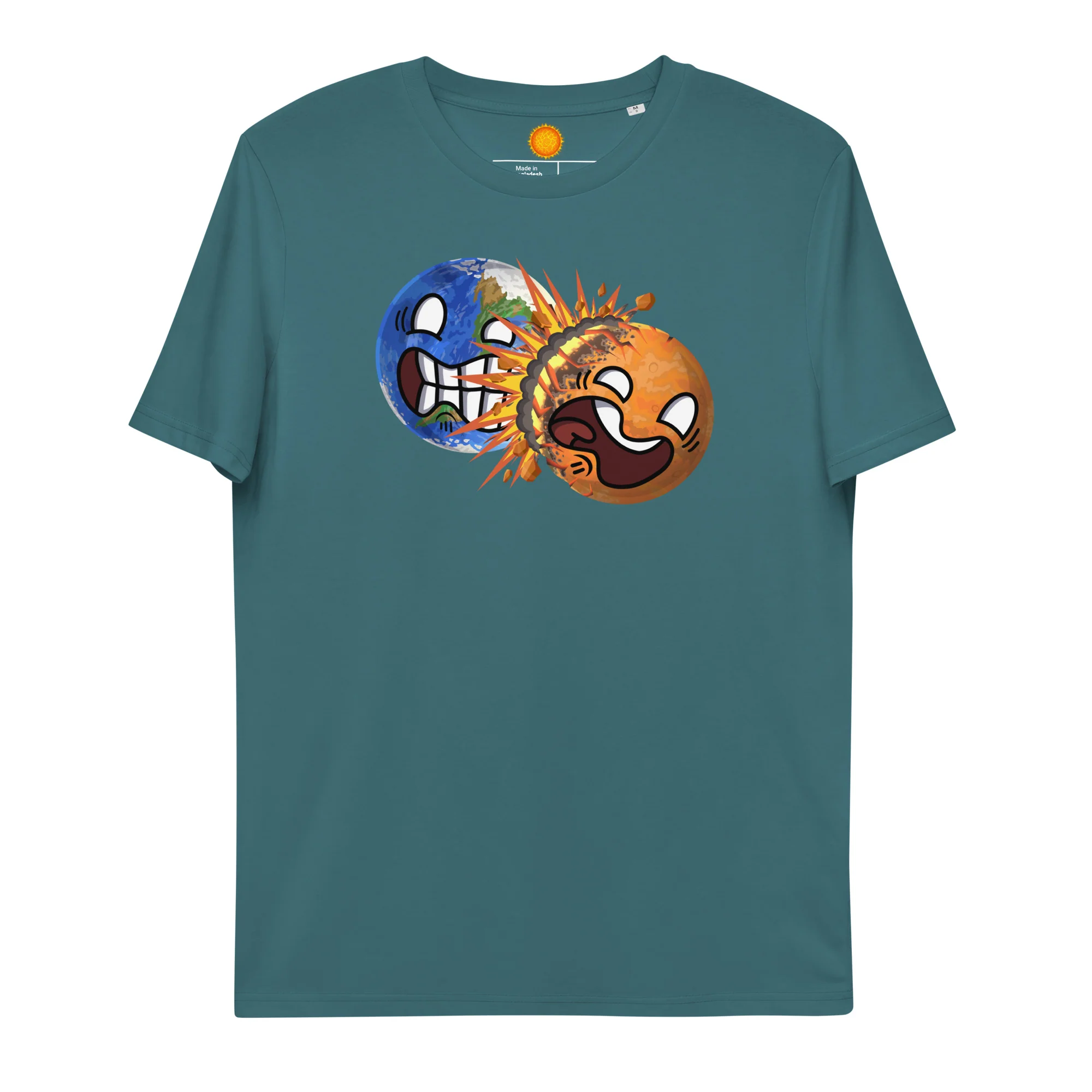 Colliding PlanetBalls Eco Tee - Image 43